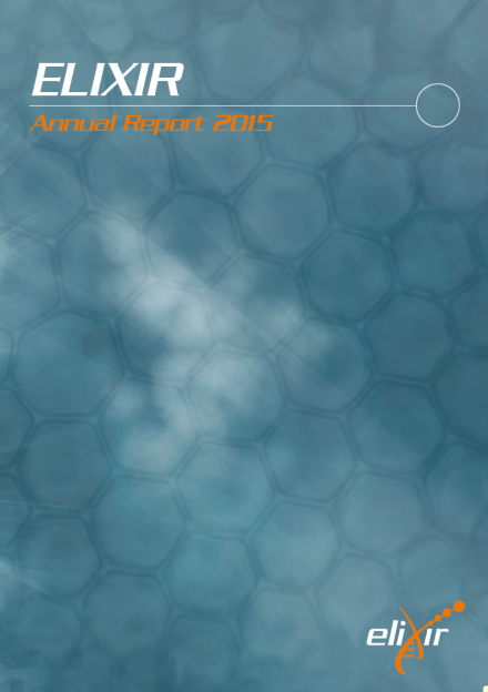 ELIXIR Annual report cover