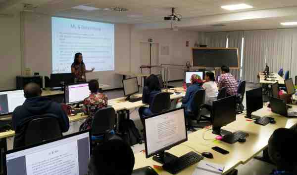 bioinformatics workshop - photo from the class