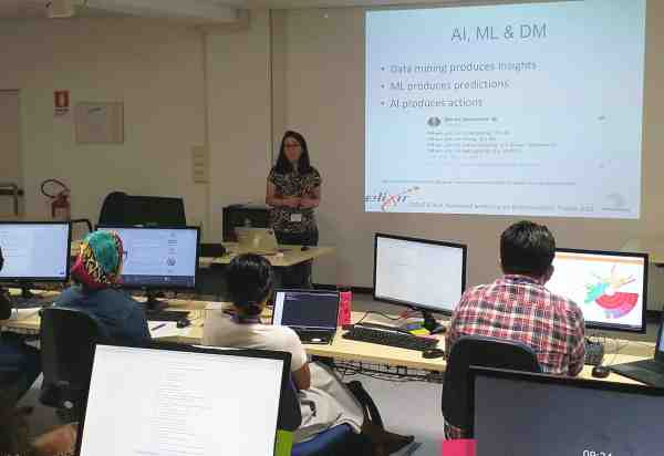 bioinformatics workshop - photo from the class